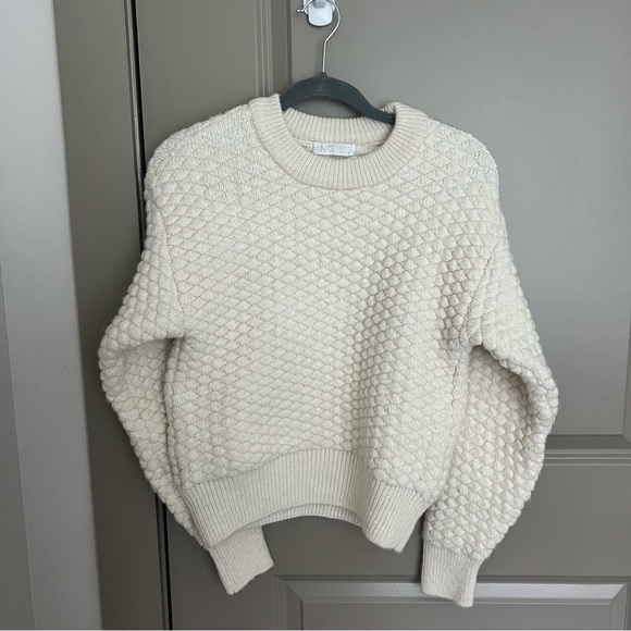 MANGO Textured Knit Sweater - Picture 3 of 5